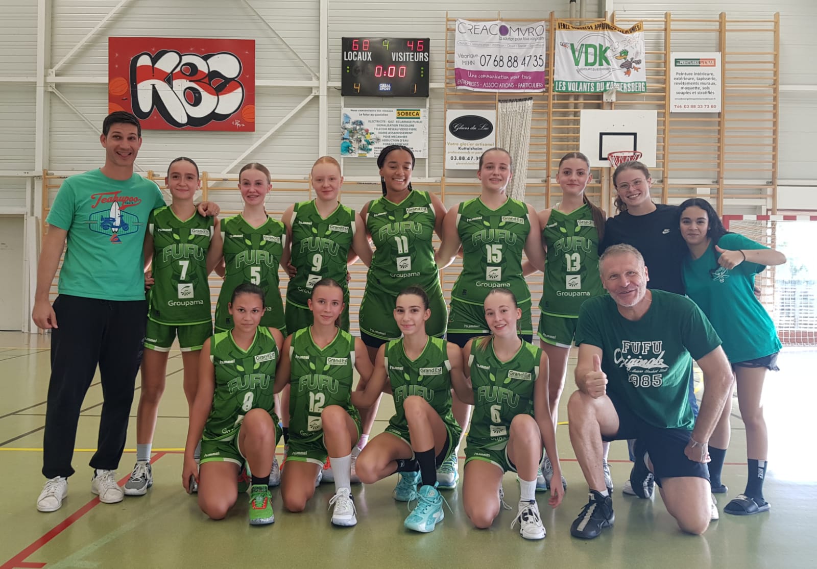 U18F1 vs Weyersheim2 – Des Vertes qui osent