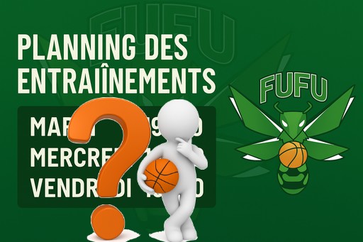 Planning entraînements 2025-2026