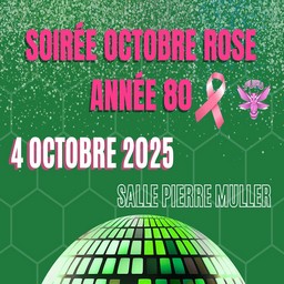 Soirée 80's & Octobre rose