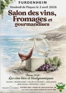 Salon des vins, fromages et gourmandises : 3 avril 2026