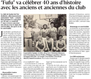 « Fufu fête les 40 ans » et « SM1 maintenus » – DNA du 30 avril 2026