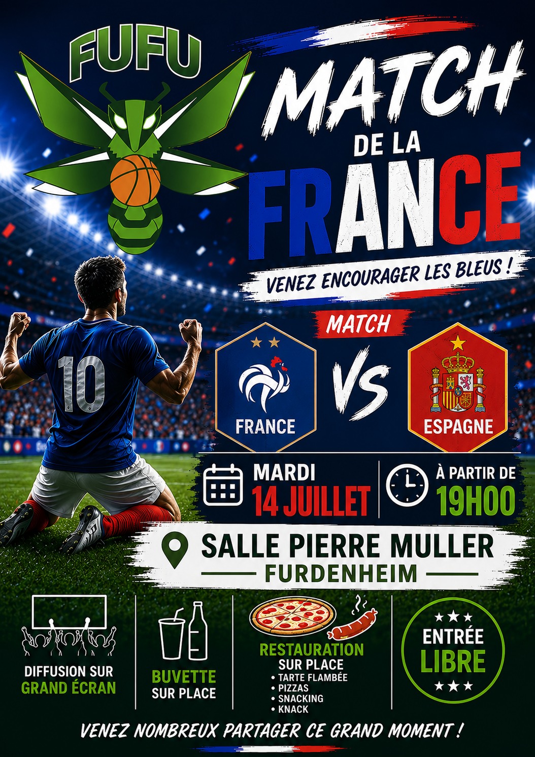 Voir le match ensemble ?