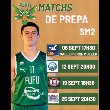 Matchs de pré-saison SM2
