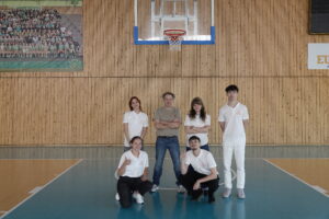 Une belle journée avec les étudiants de COS Europe 🏀🤝