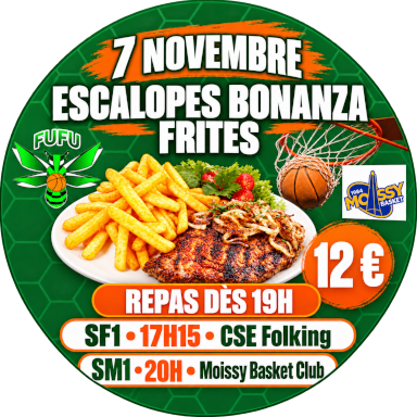 Repas « Bonanza » : SF1 & SM1 le 7/11